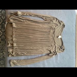 We the free comfy olive green top